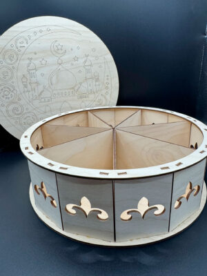 Шкатулка менажница с мечетью